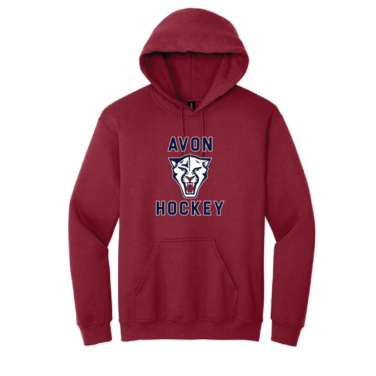Avon Hockey: 18500/18500B Gildan Hooded Sweatshirt