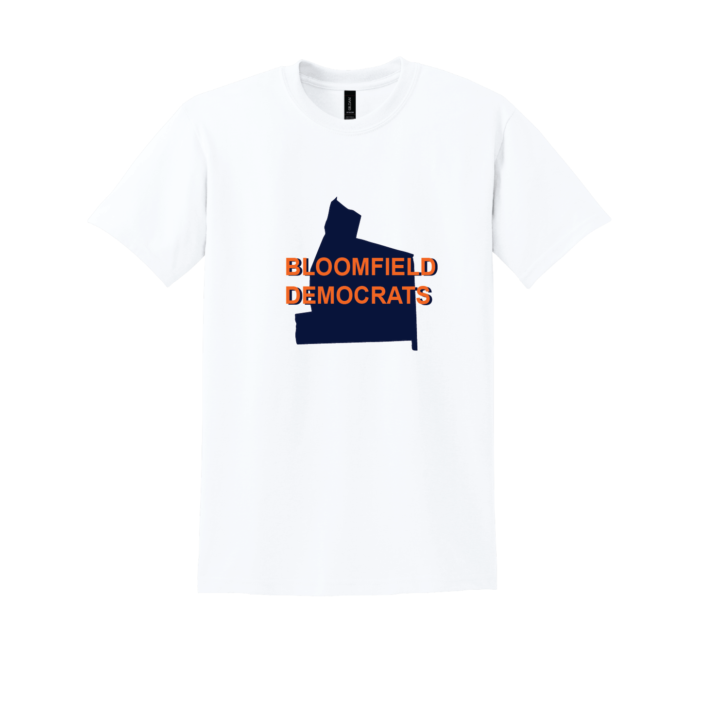 Bloomfield Democrats: Gildan 50/50 T Shirt