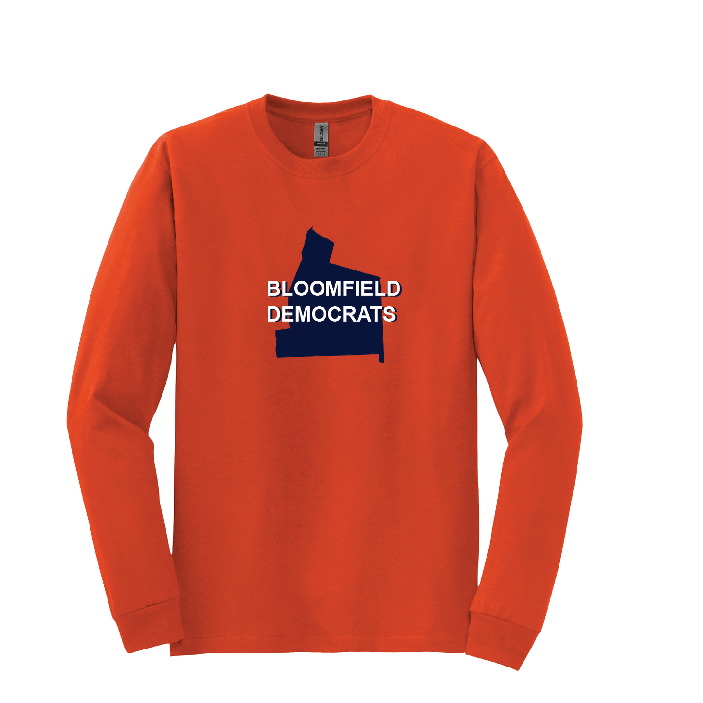 Bloomfield Democrats: Gildan 50/50 Long Sleeve T Shirt