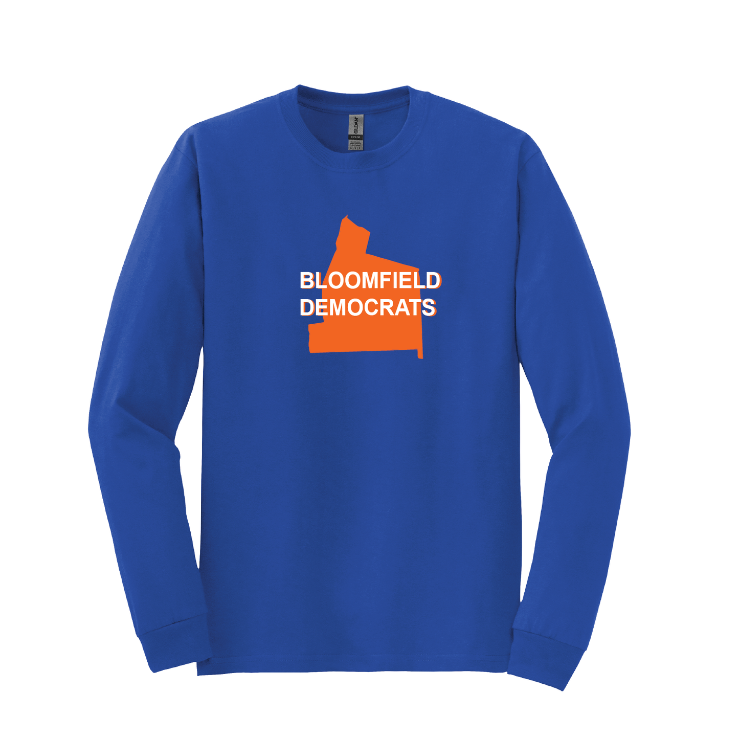 Bloomfield Democrats: Gildan 50/50 Long Sleeve T Shirt
