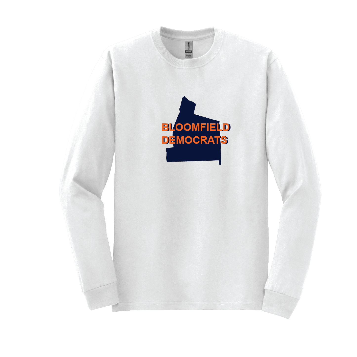 Bloomfield Democrats: Gildan 50/50 Long Sleeve T Shirt