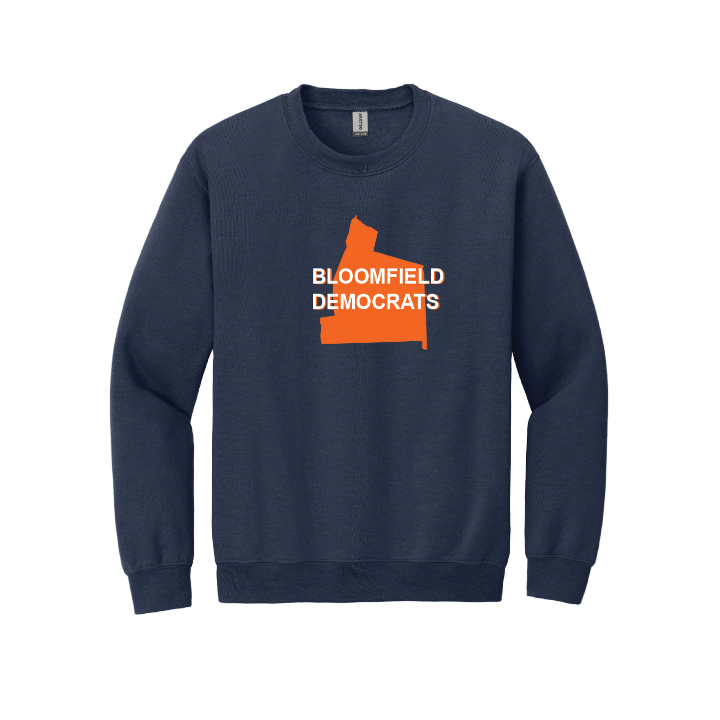 Bloomfield Democrats: Gildan Heavy Blend Crewneck Sweatshirt