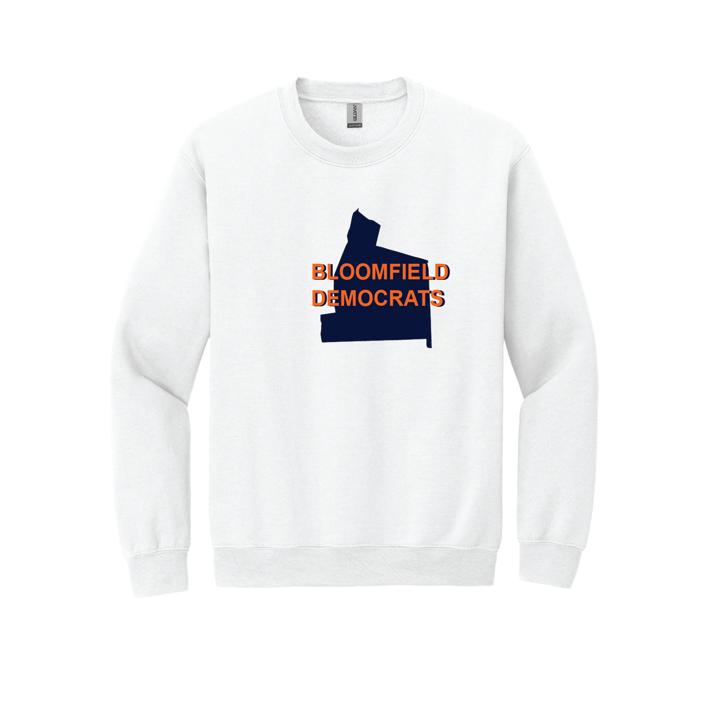 Bloomfield Democrats: Gildan Heavy Blend Crewneck Sweatshirt