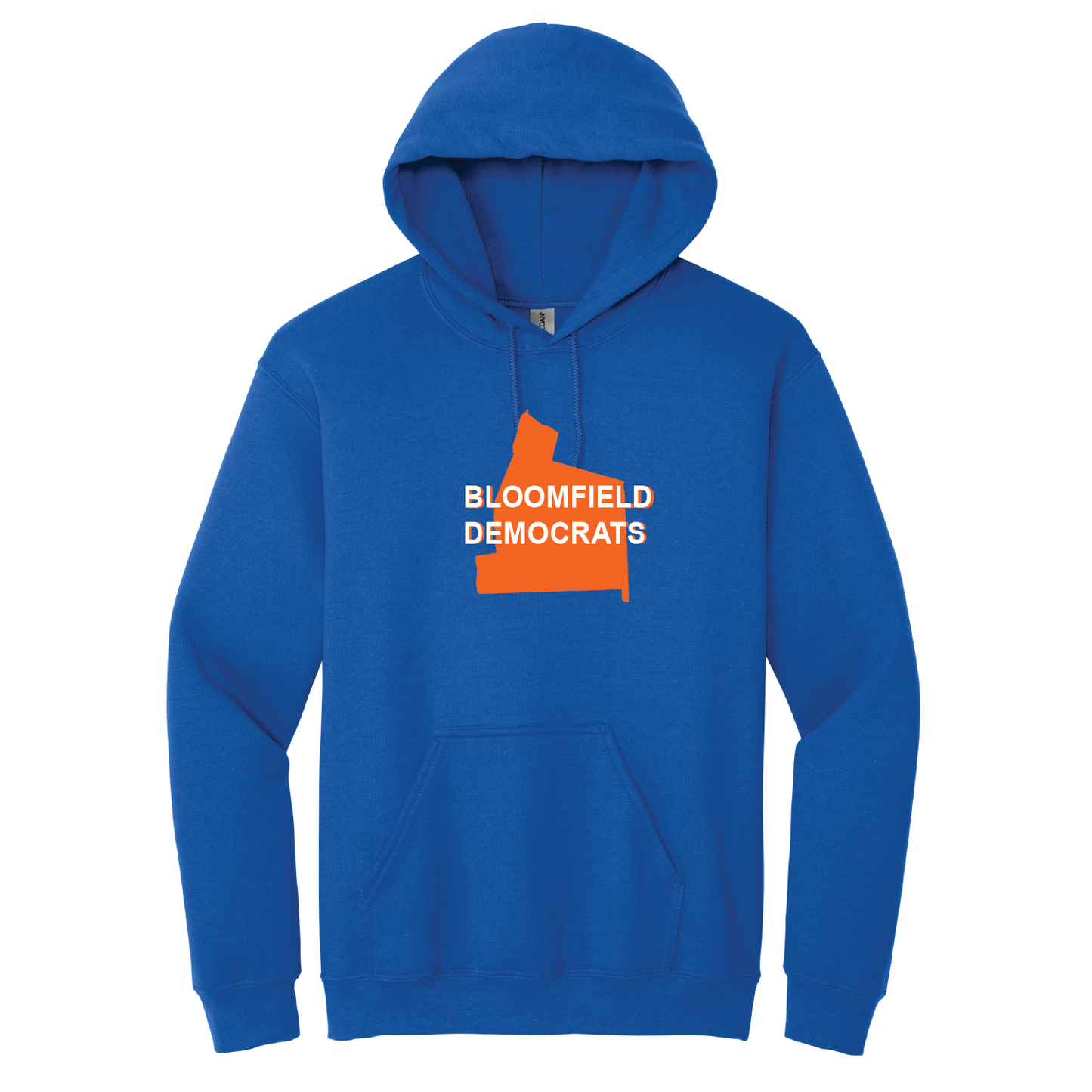 Bloomfield Democrats: Gildan Heavy Blend Hooded Sweatshirt