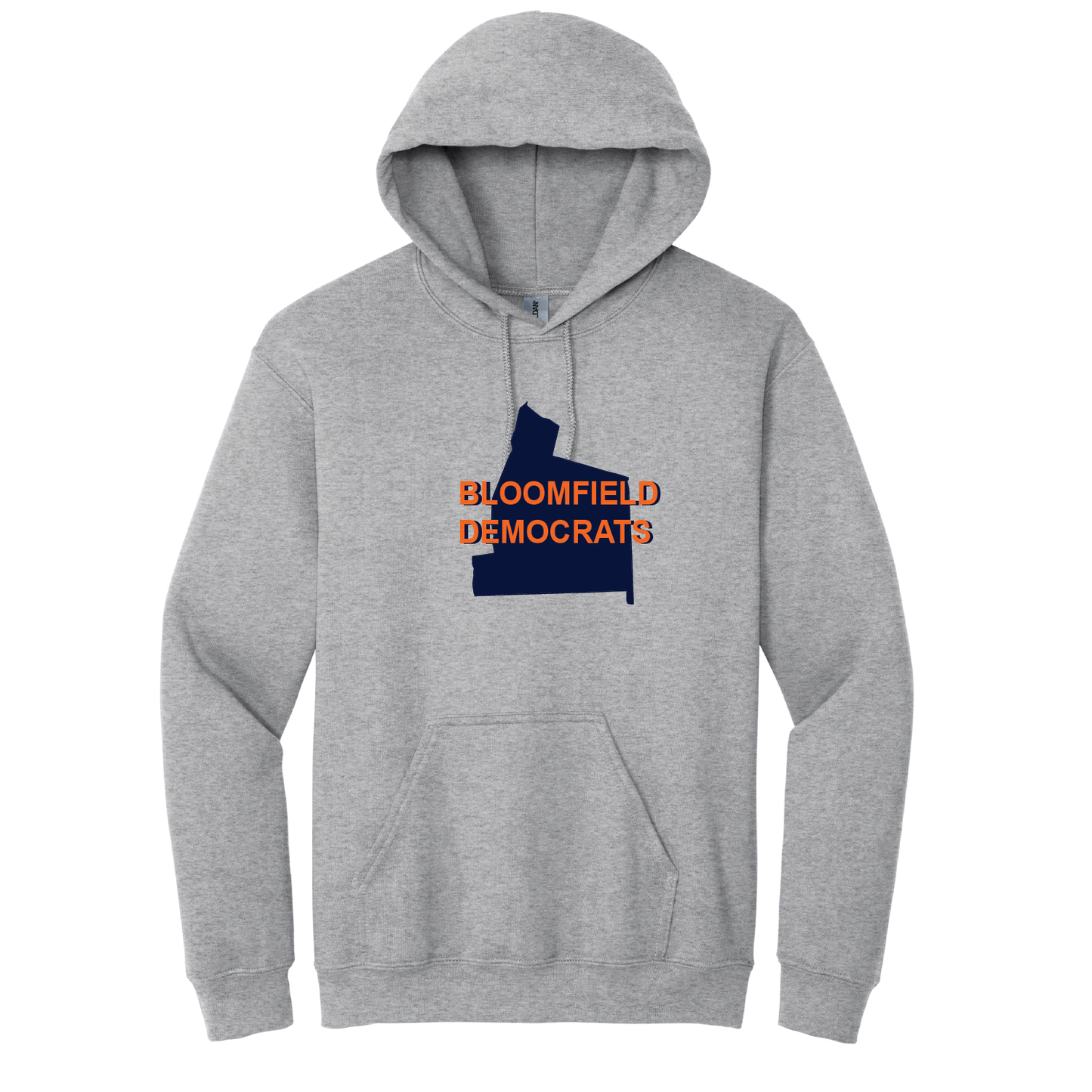 Bloomfield Democrats: Gildan Heavy Blend Hooded Sweatshirt