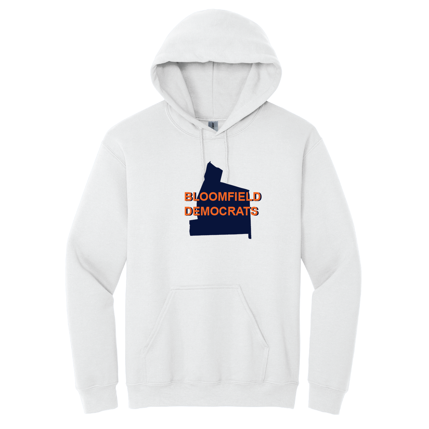Bloomfield Democrats: Gildan Heavy Blend Hooded Sweatshirt