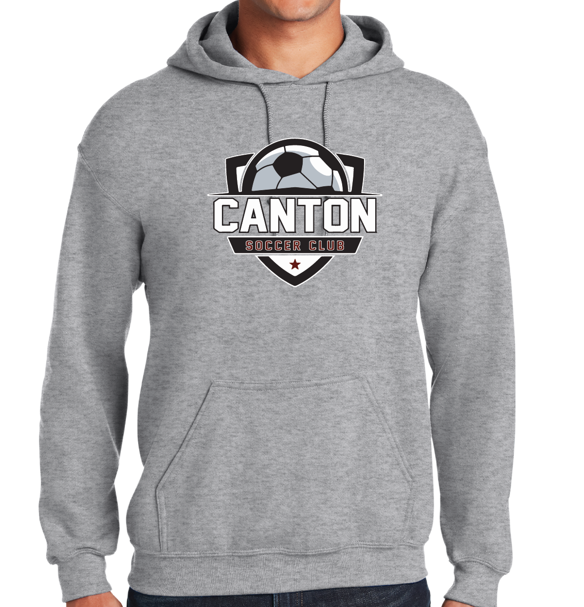 Hooded Sweatshirt Gildan 50/50: Canton Soccer