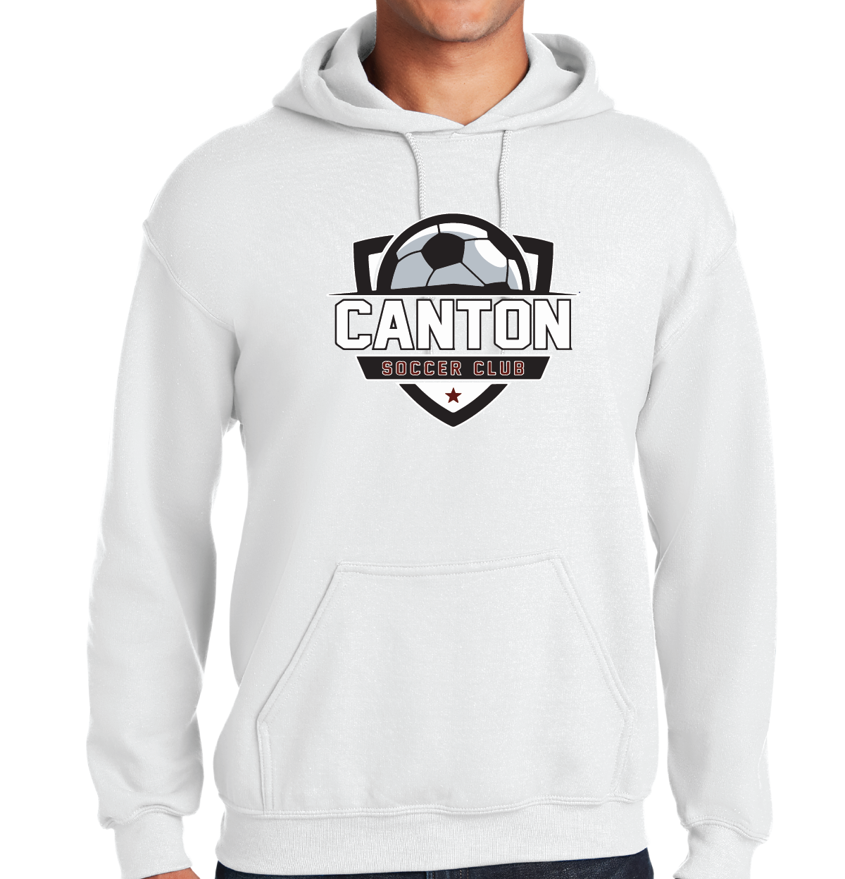 Hooded Sweatshirt Gildan 50/50: Canton Soccer