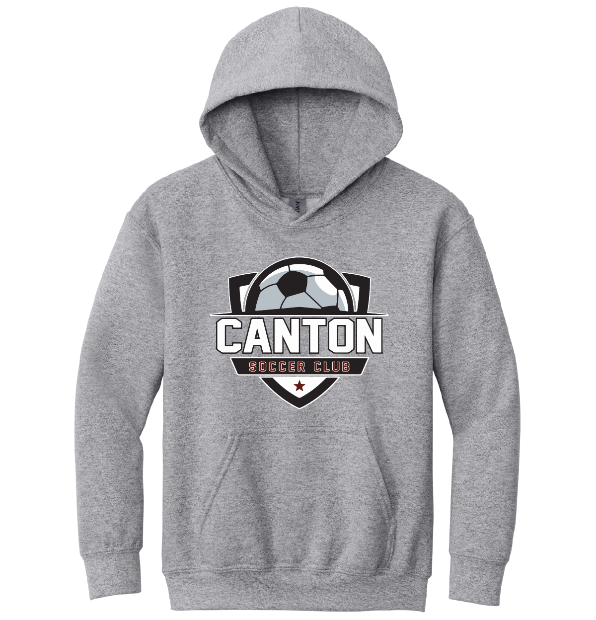Hooded Sweatshirt Gildan 50/50: Canton Soccer