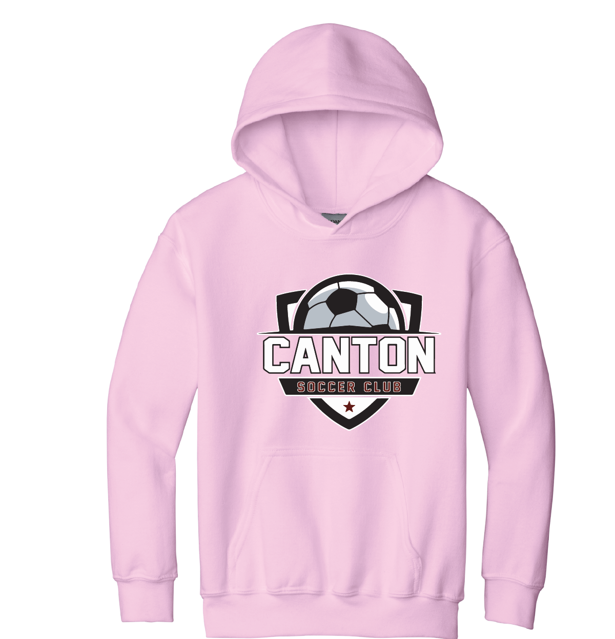 Hooded Sweatshirt Gildan 50/50: Canton Soccer