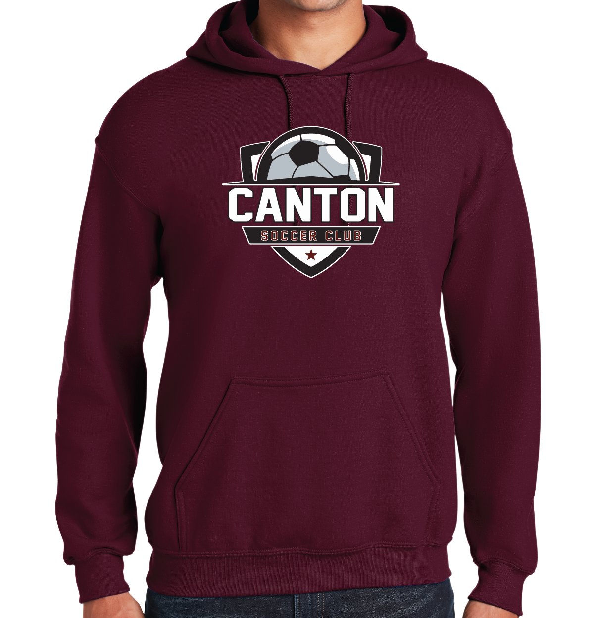 Hooded Sweatshirt Gildan 50/50: Canton Soccer