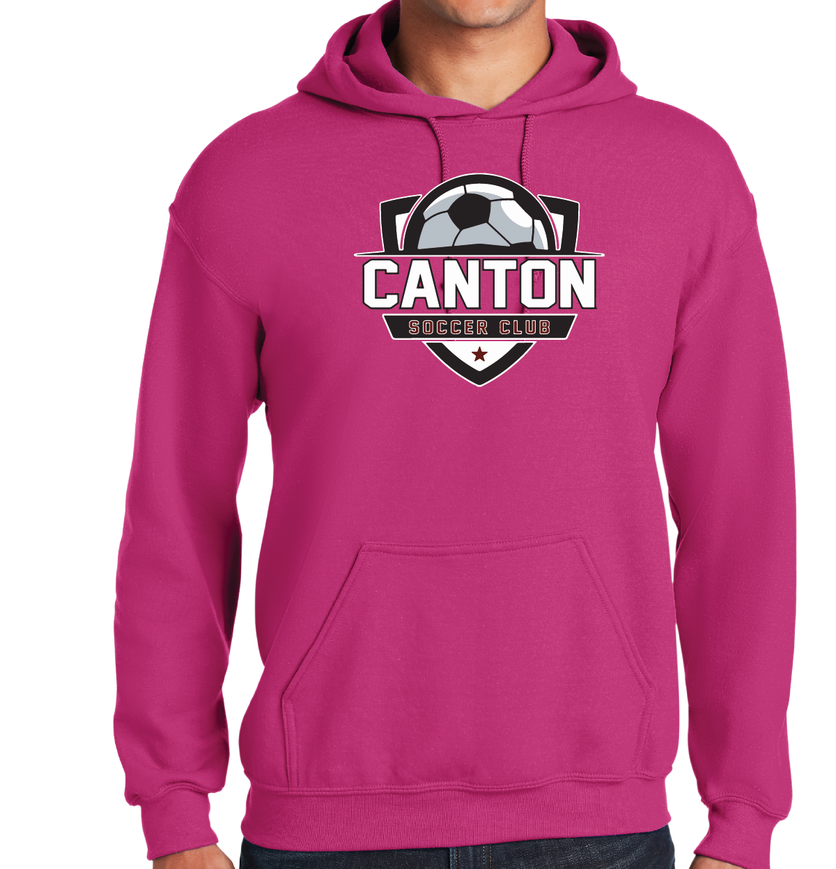 Hooded Sweatshirt Gildan 50/50: Canton Soccer