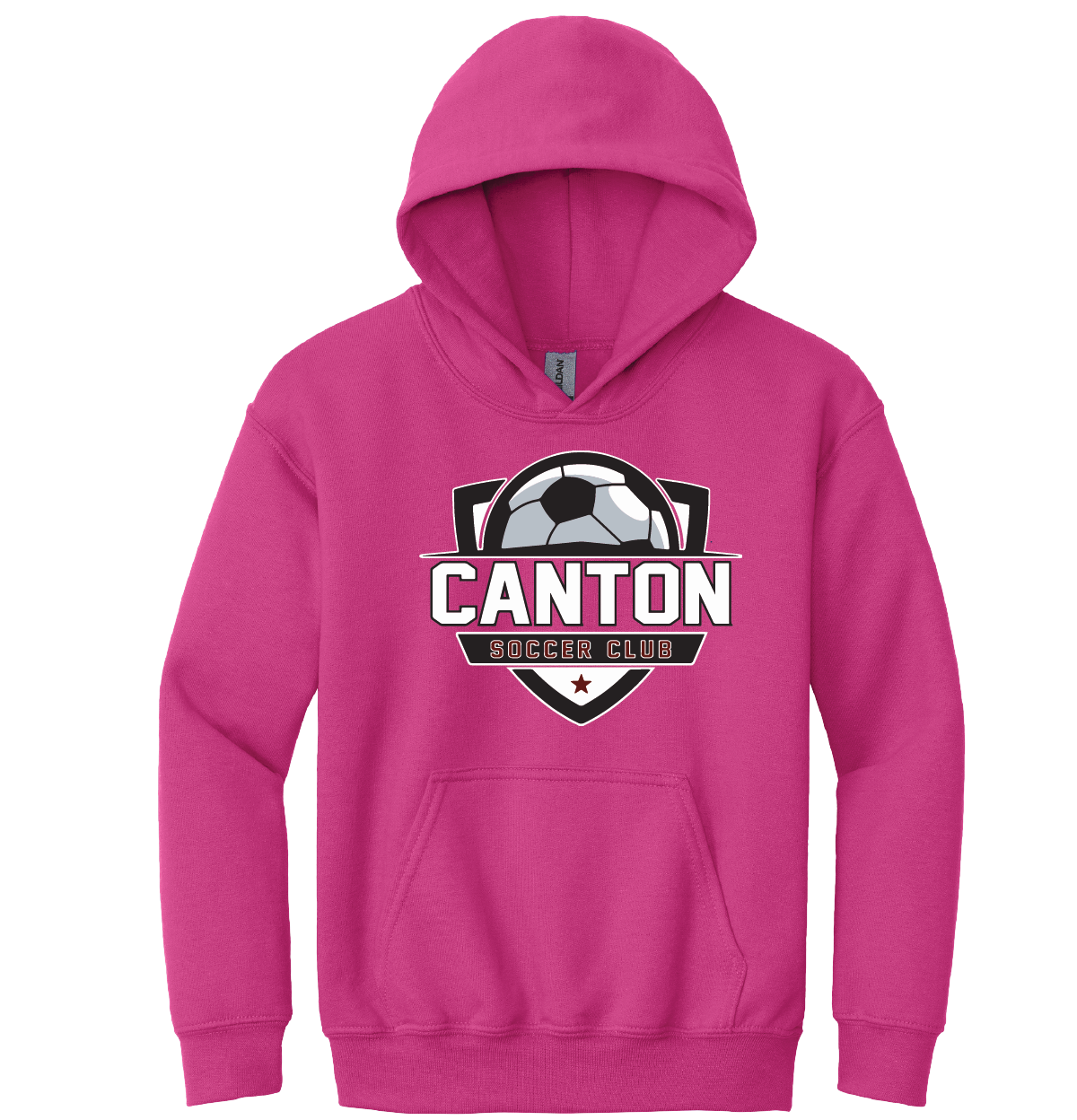 Hooded Sweatshirt Gildan 50/50: Canton Soccer