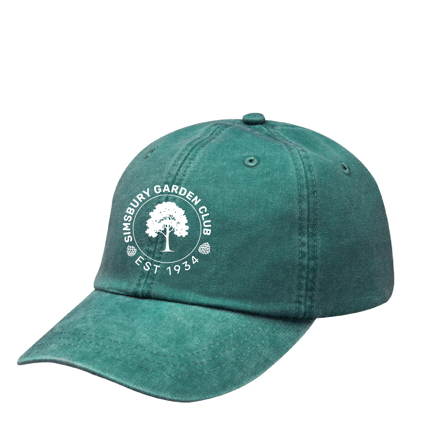 Simsbury Garden Club: Pigment Dyed Baseball Cap