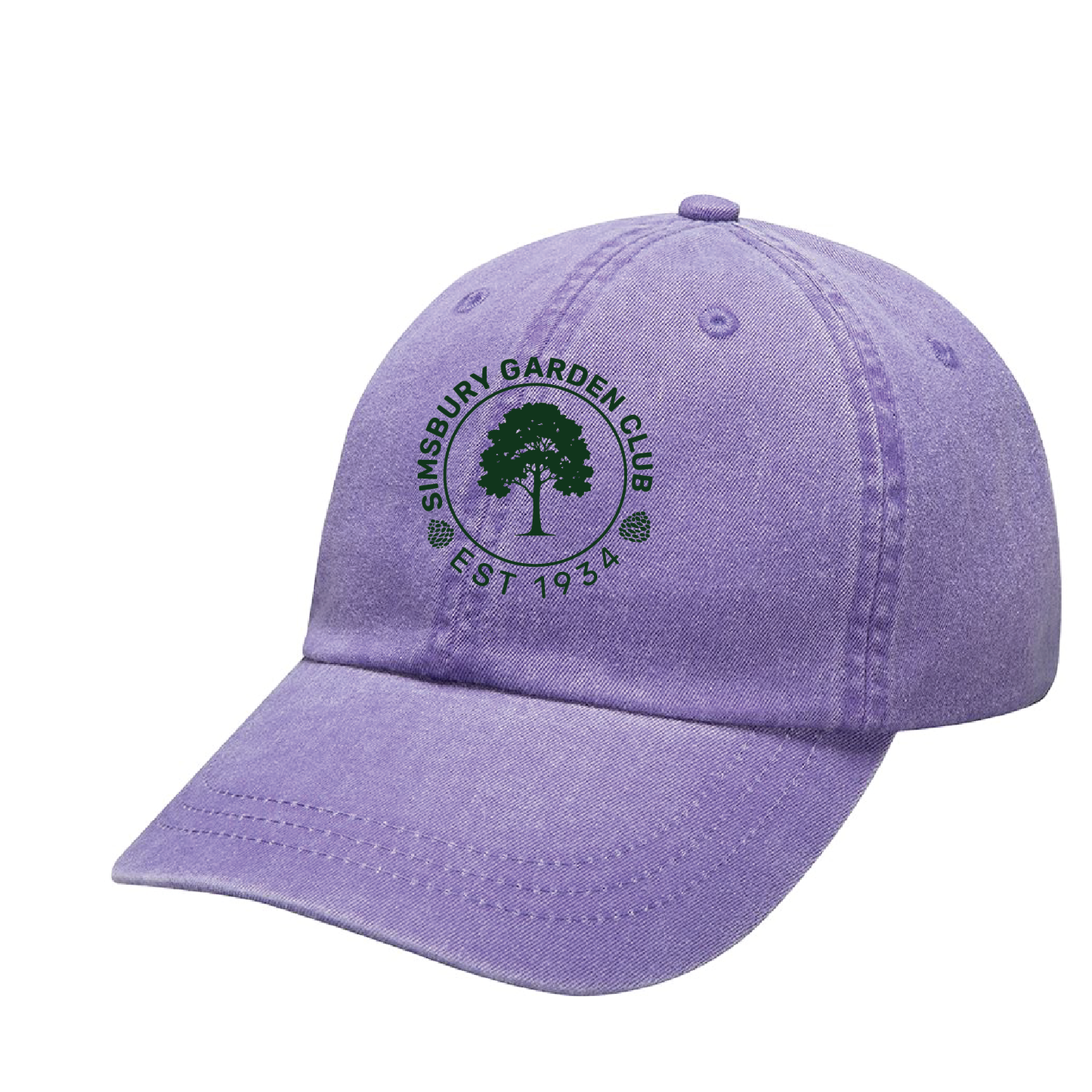 Simsbury Garden Club: Pigment Dyed Baseball Cap