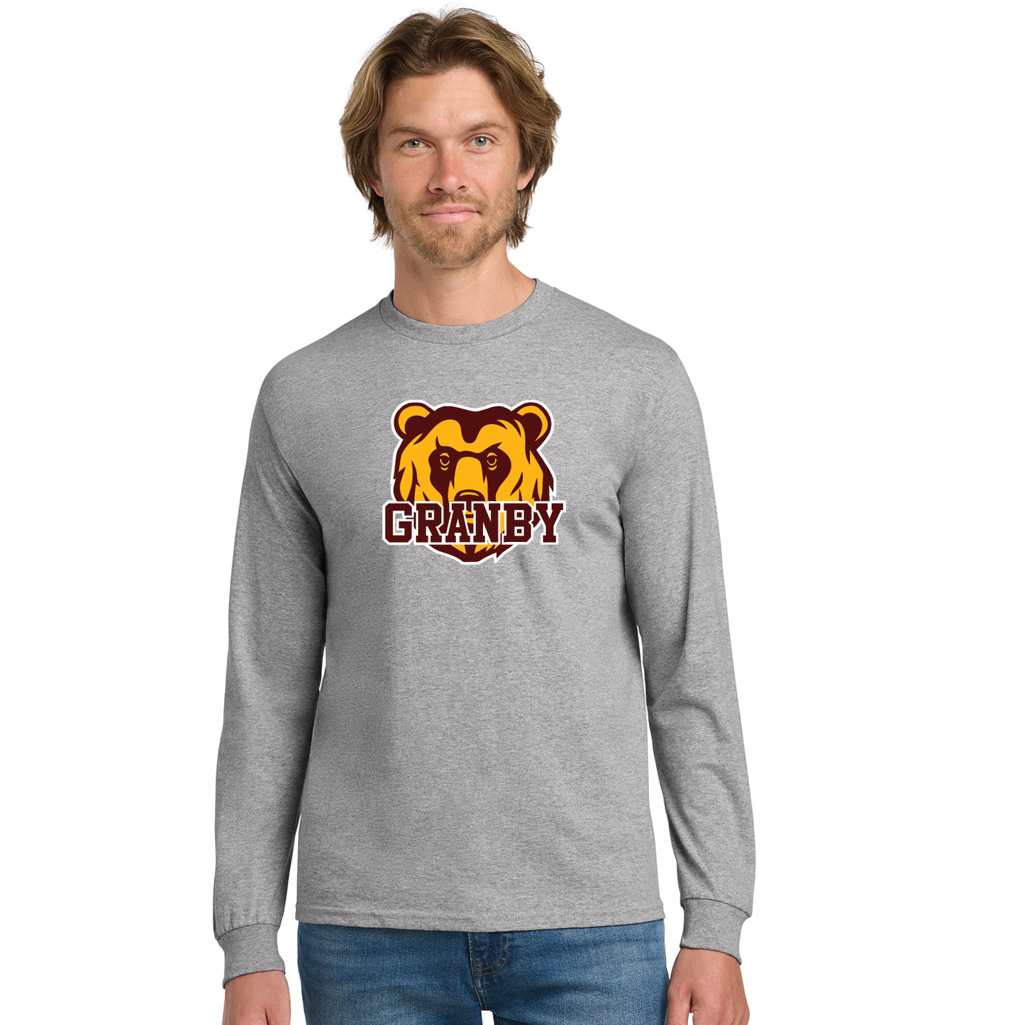 Granby Bears PTO: Adult Longsleeve Cotton Tee G2400