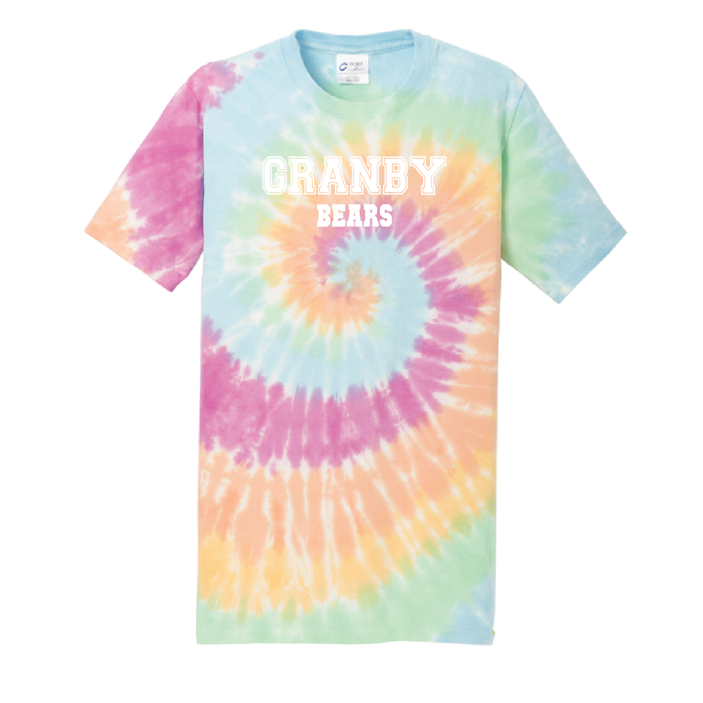 Granby Bears PTO: PC147 Granby Bears Tye Dye Tee