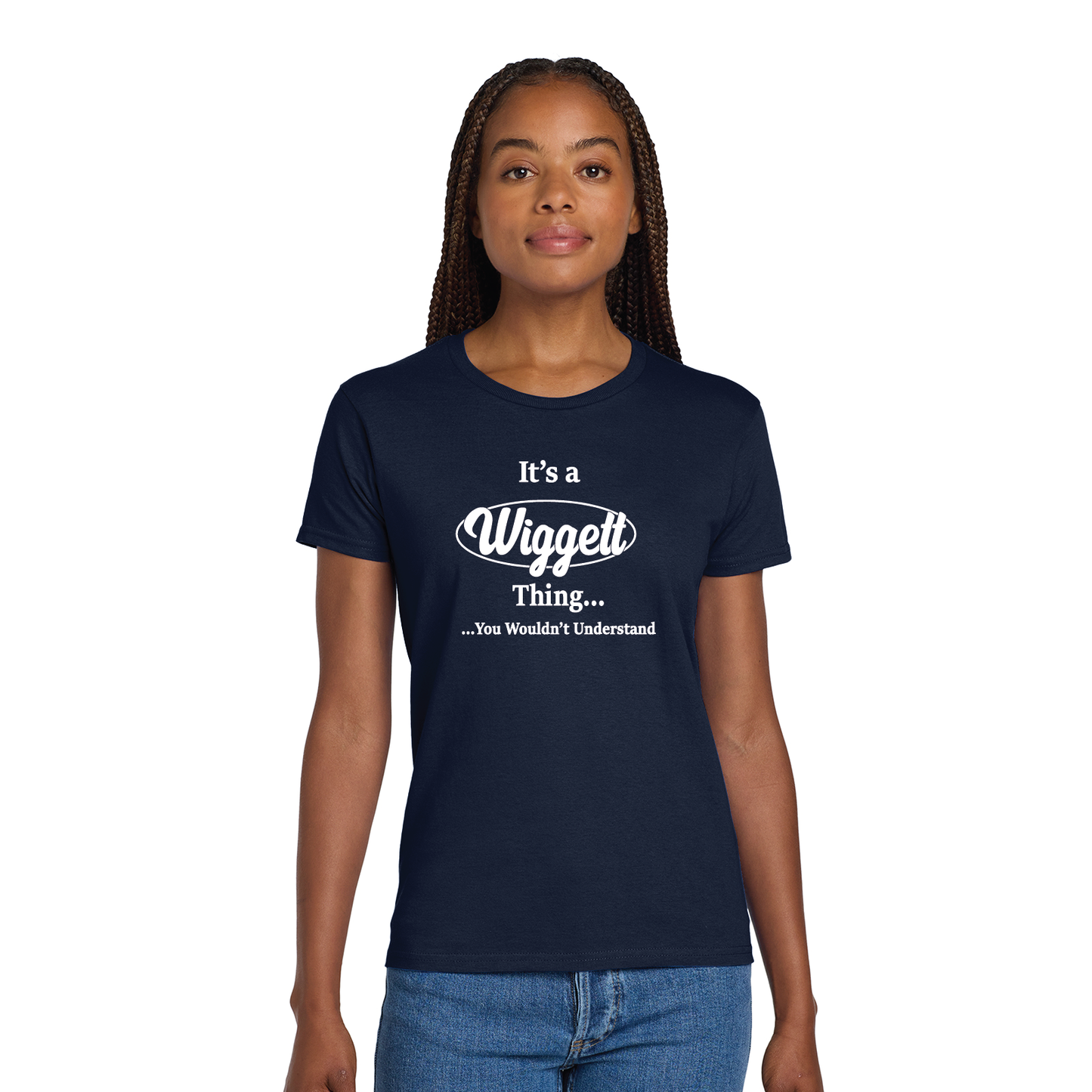 Wiggett: Womens Cotton T Shirt Full Front