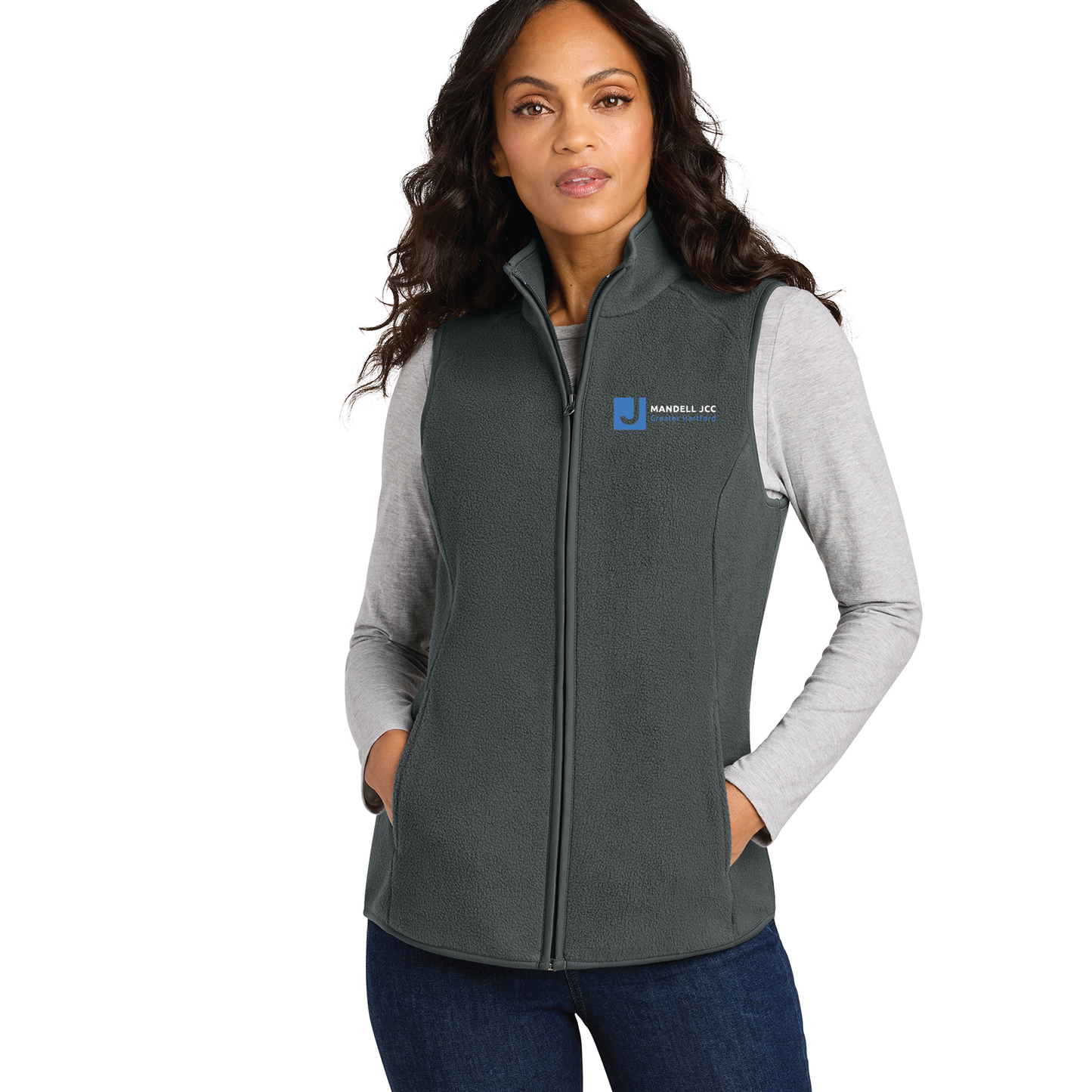 Mandell JCC: Port Authority® Women’s C-FREE® Fleece Vest. L702