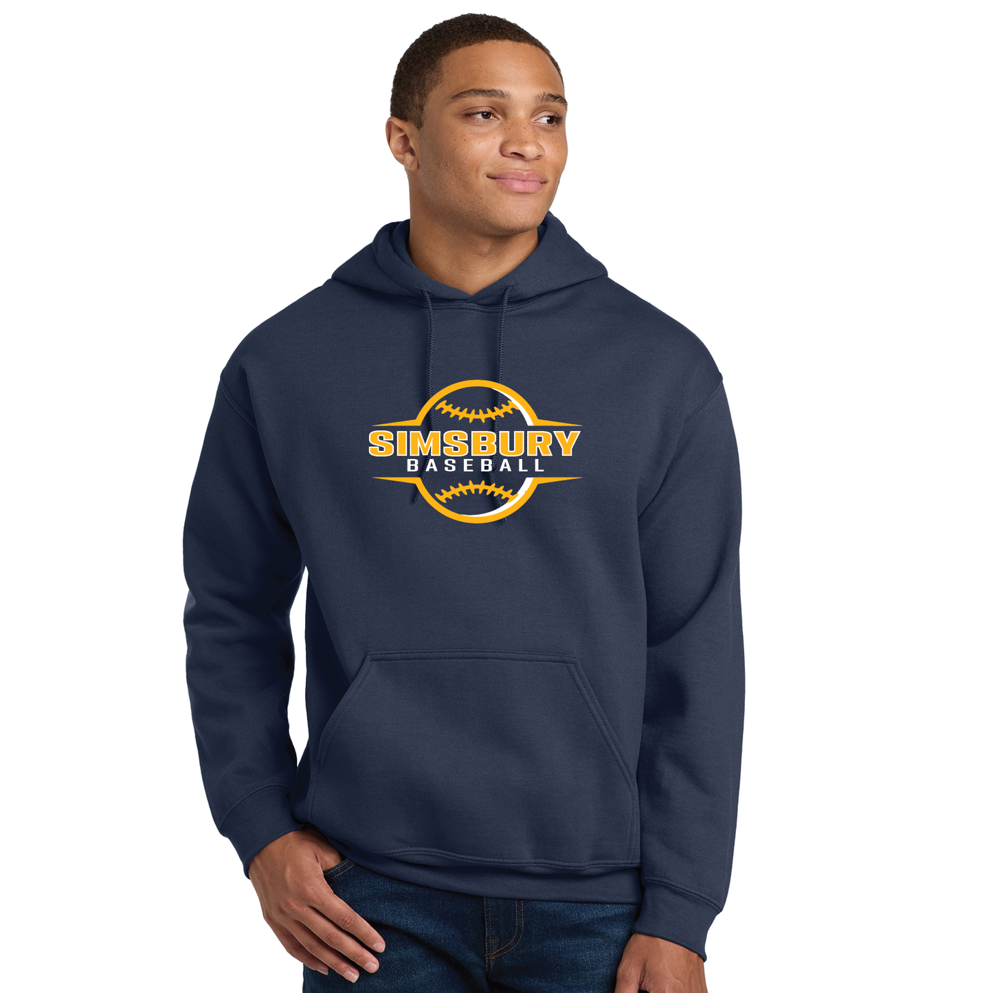 SHS Baseball: Gildan 50/50 Lightweight Hoody Logo #1