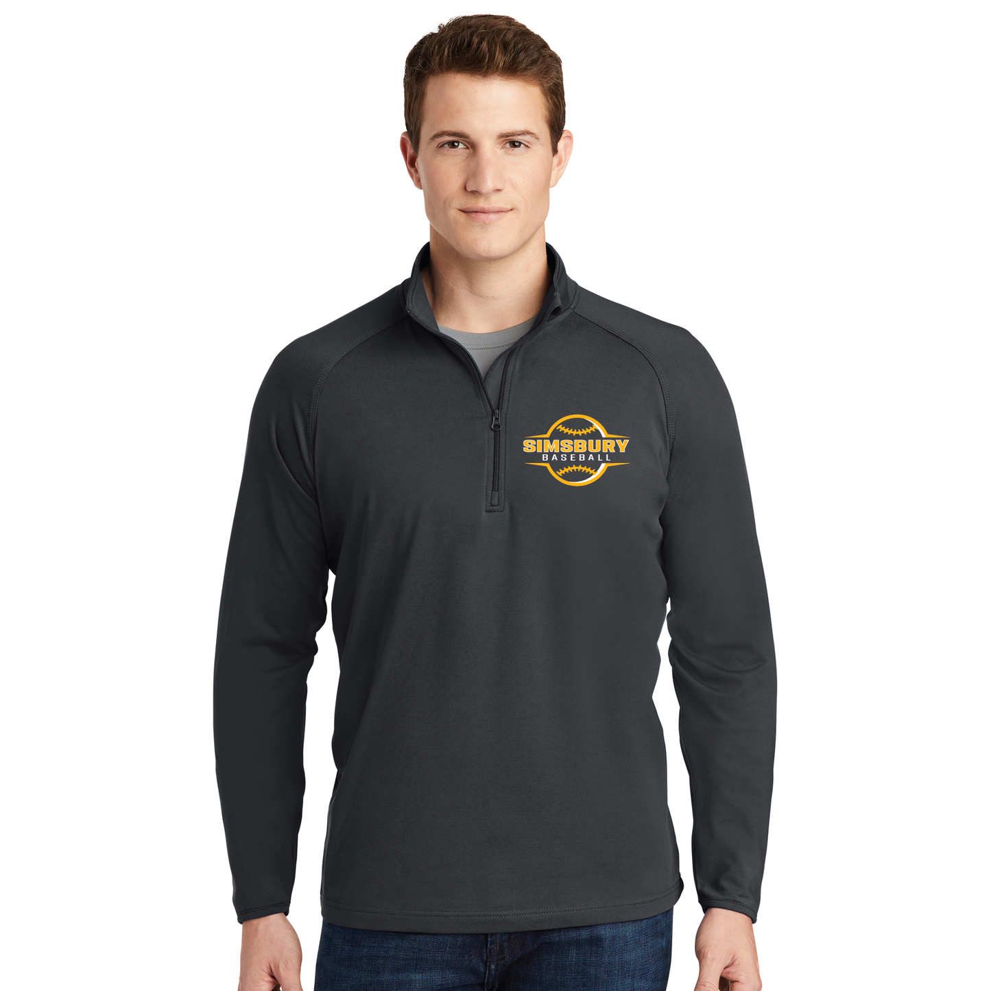 SHS Baseball: Men's Sport Tek 1/4 Zip Logo #1