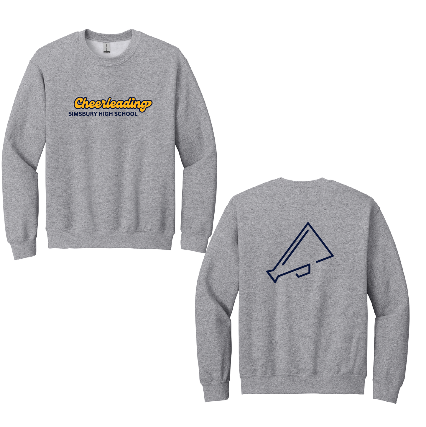 SHS Cheer Crewneck Sweatshirt: Cheerleading Logo