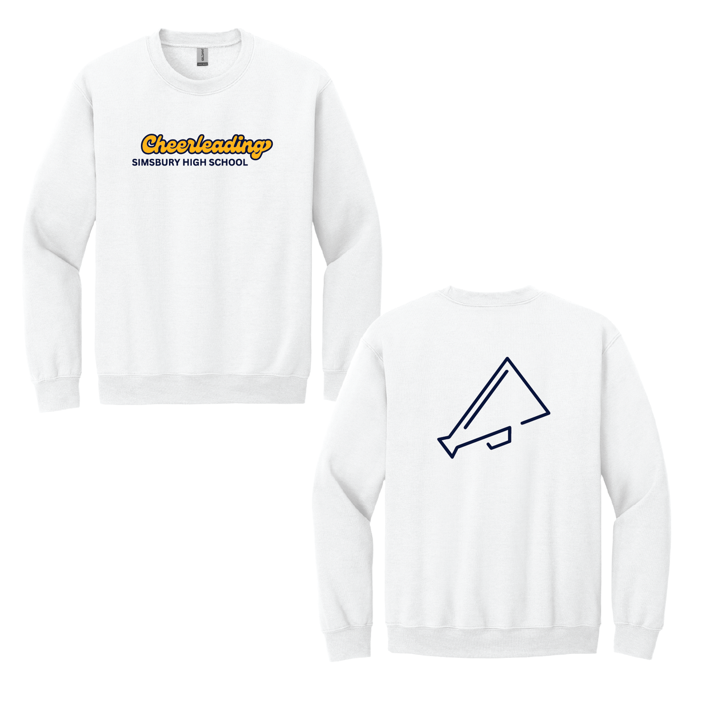SHS Cheer Crewneck Sweatshirt: Cheerleading Logo