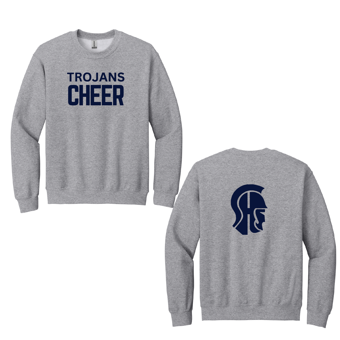 SHS Cheer Crewneck Sweatshirt: Trojans Cheer