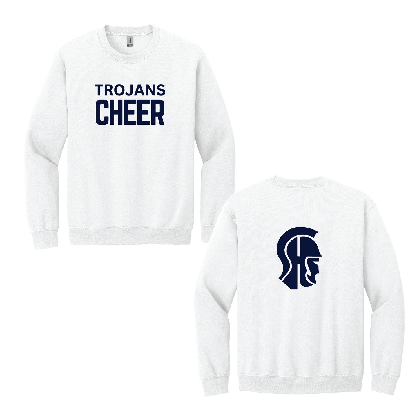 SHS Cheer Crewneck Sweatshirt: Trojans Cheer