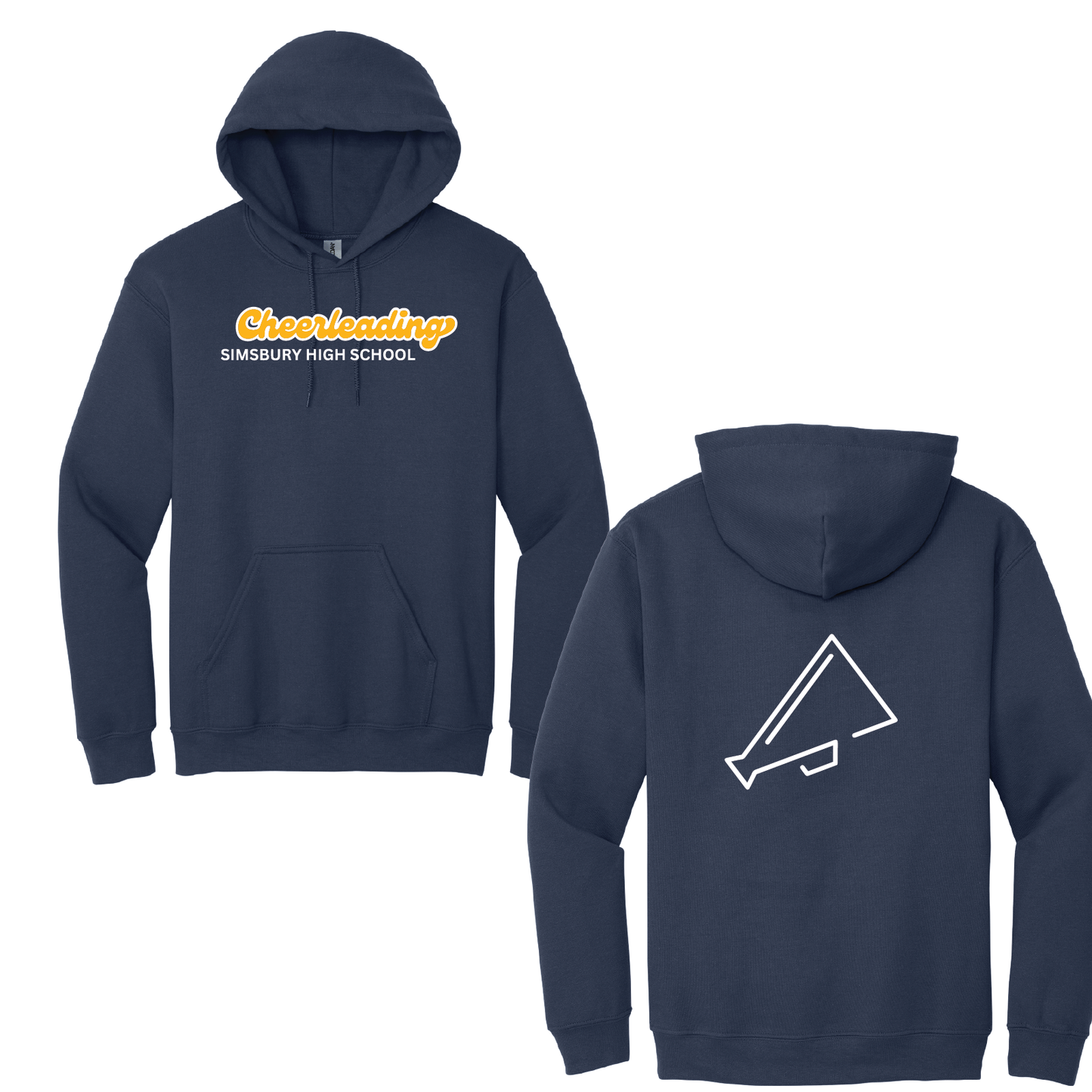 SHS Cheer Hooded Sweatshirt: Cheerleading Logo