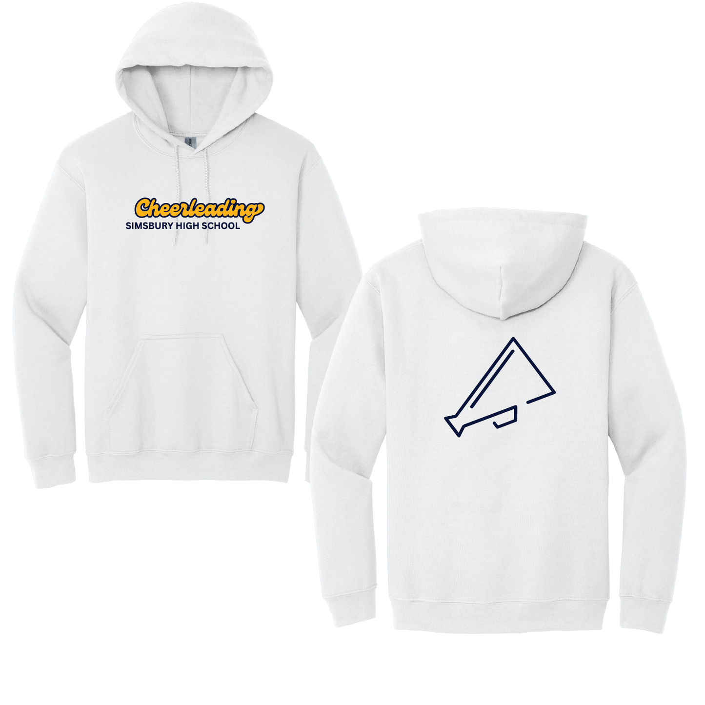 SHS Cheer Hooded Sweatshirt: Cheerleading Logo