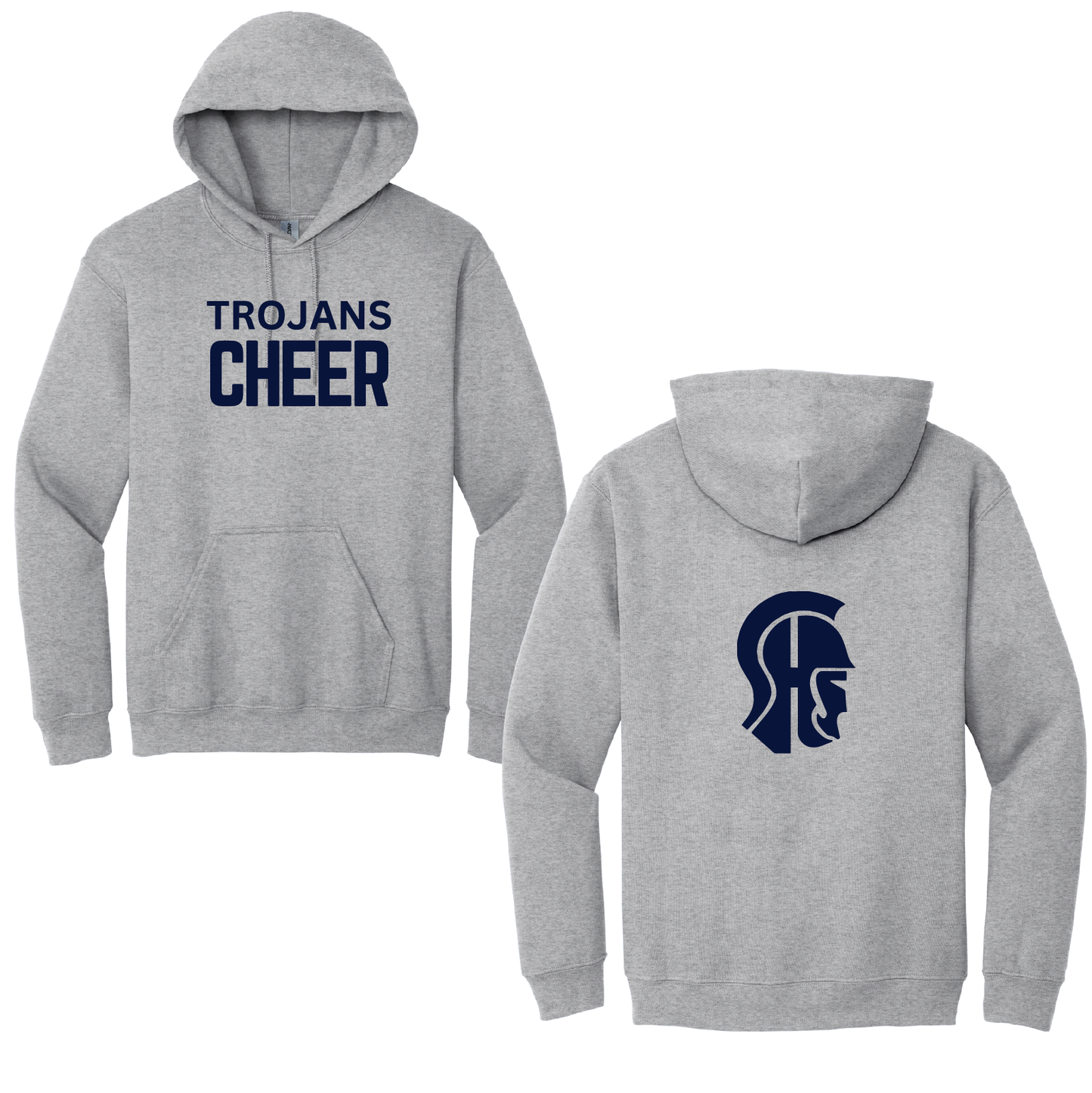 SHS Cheer Hooded Sweatshirt: Trojans Cheer