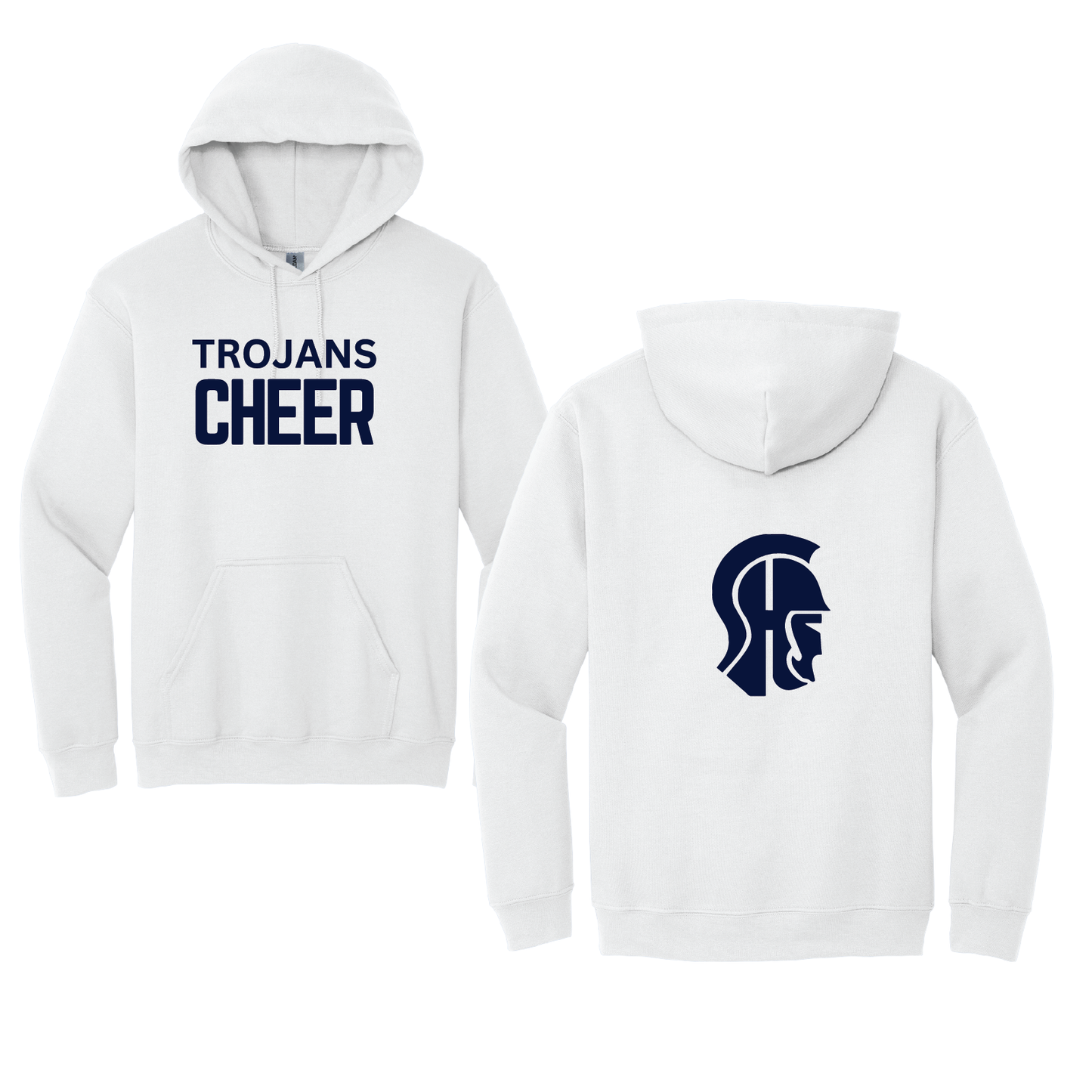 SHS Cheer Hooded Sweatshirt: Trojans Cheer