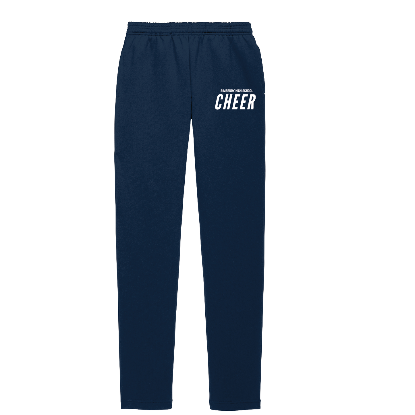 SHS Cheer Bella+Canvas Fleece Sweatpant: Simsbury High School Cheer