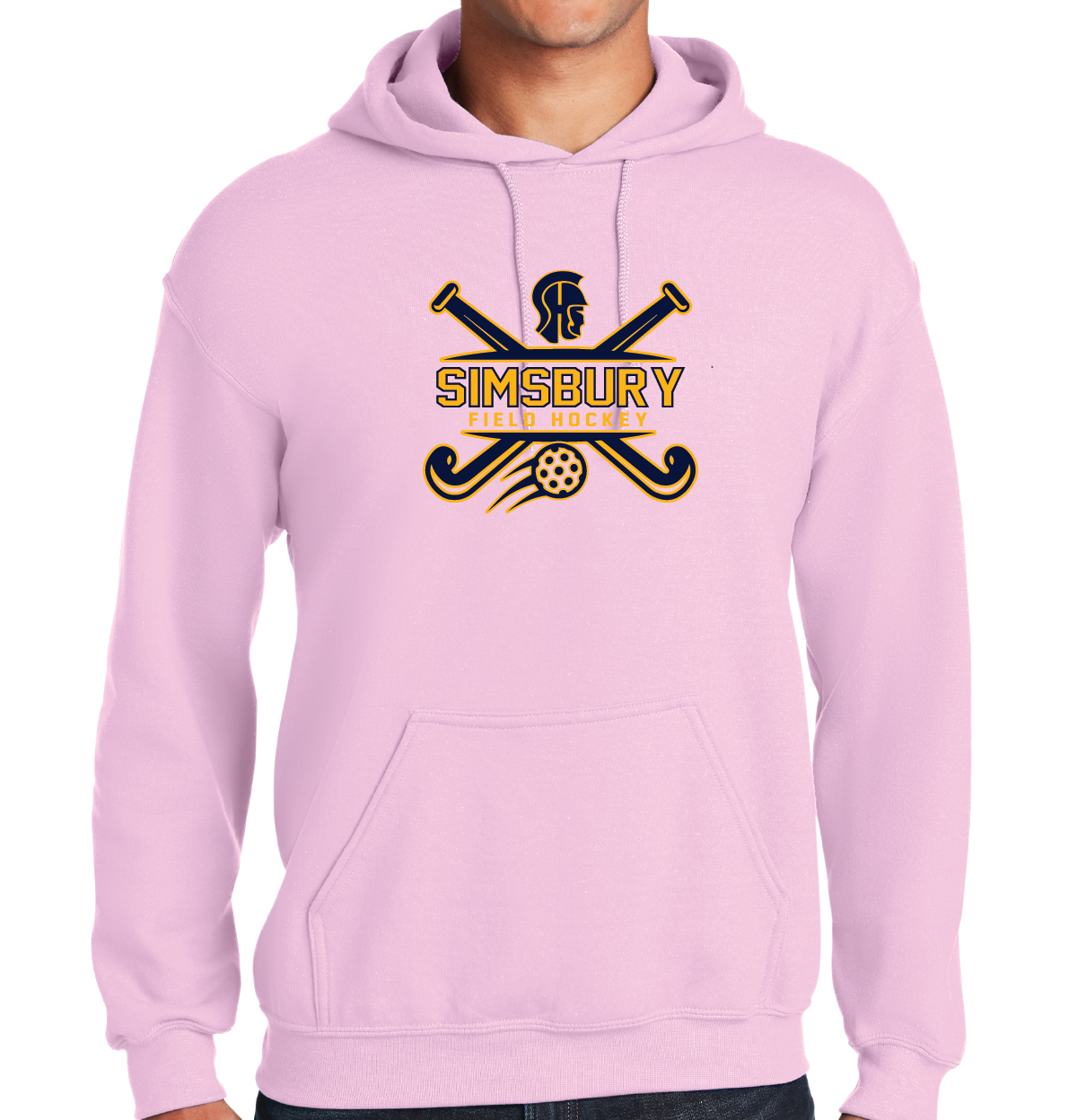 Hooded Sweatshirt Gildan 50/50: SHS Field Hockey Front Logo