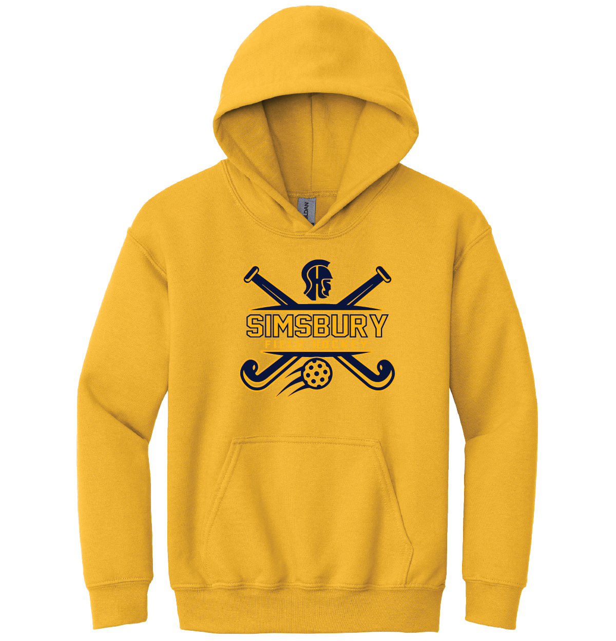 Hooded Sweatshirt Gildan 50/50: SHS Field Hockey Front Logo
