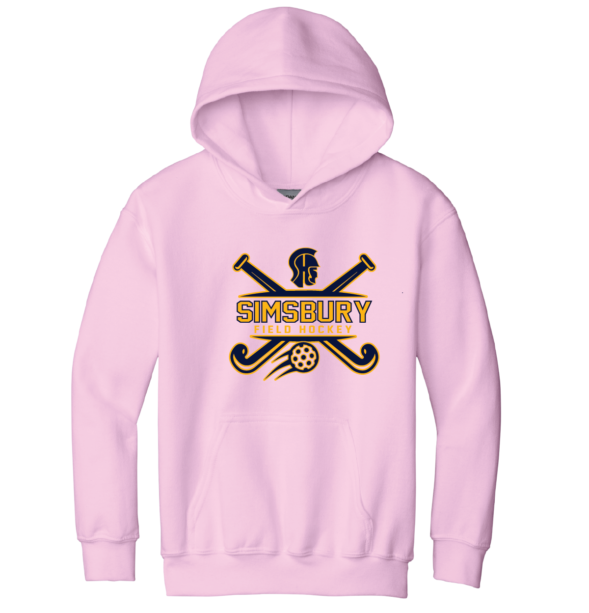 Hooded Sweatshirt Gildan 50/50: SHS Field Hockey Front Logo