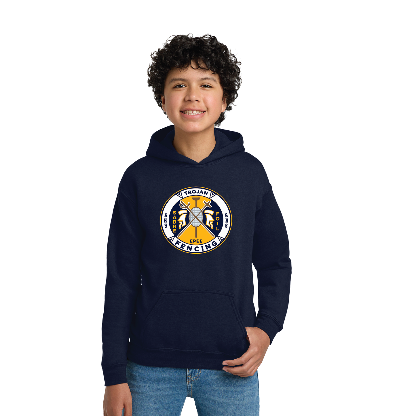 SHS Fencing: Hooded Sweatshirt 18500