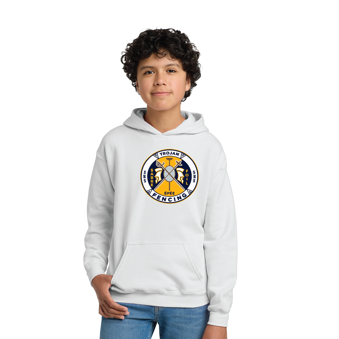 SHS Fencing: Hooded Sweatshirt 18500