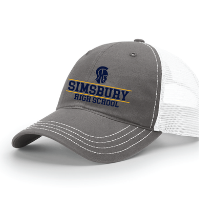 Hat: Soft Trucker Snapback SHS Simsbury High School