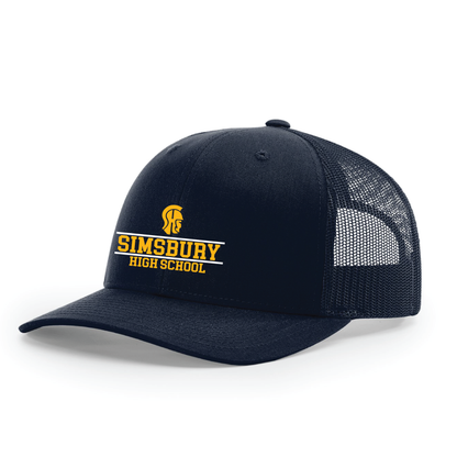 Hat: Trucker Snapback SHS Simsbury High School