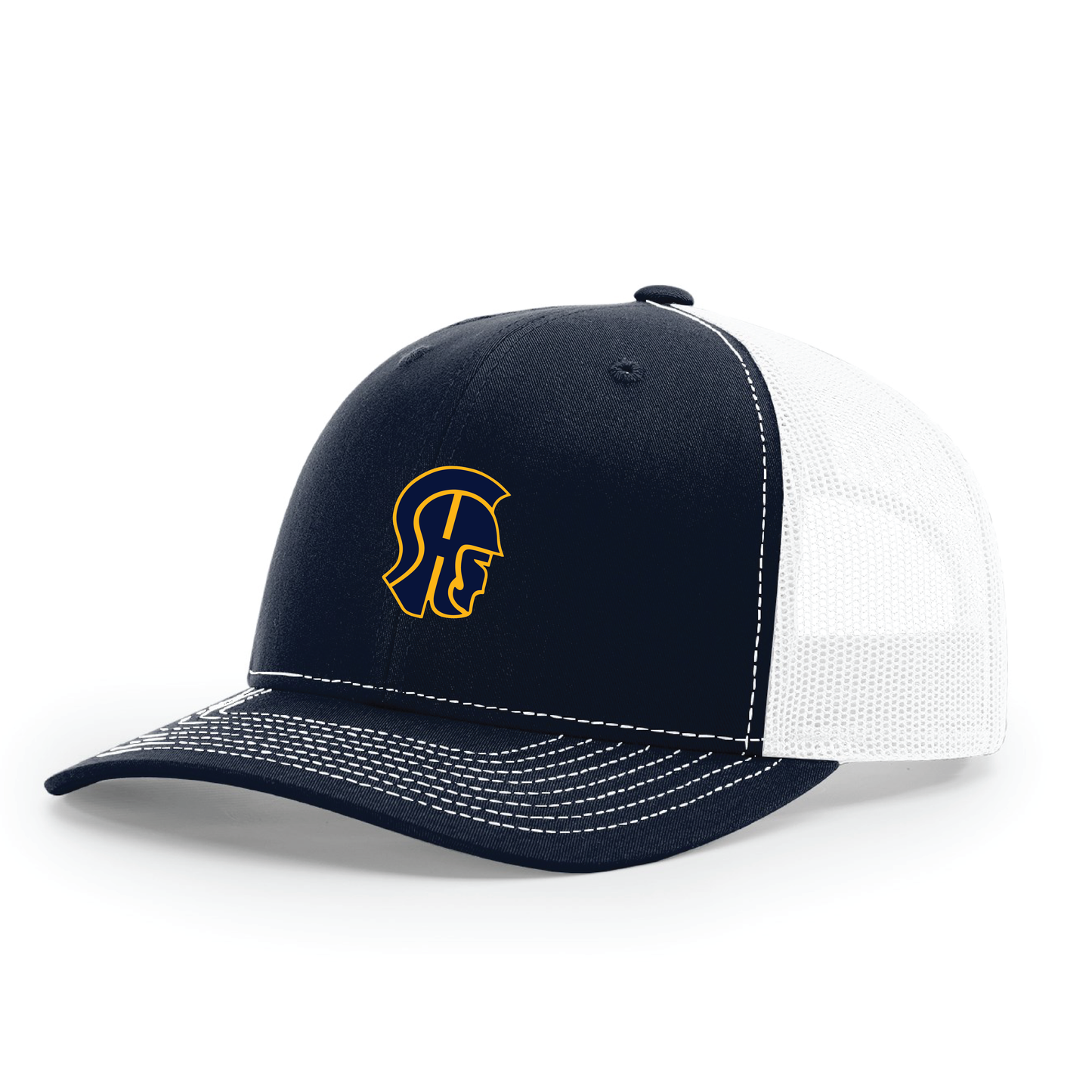 Hat: Trucker Snapback SHS Simsbury High School Trojan Head