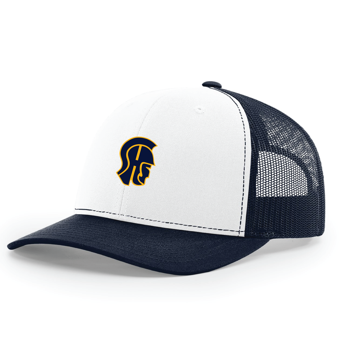 Hat: Trucker Snapback SHS Simsbury High School Trojan Head