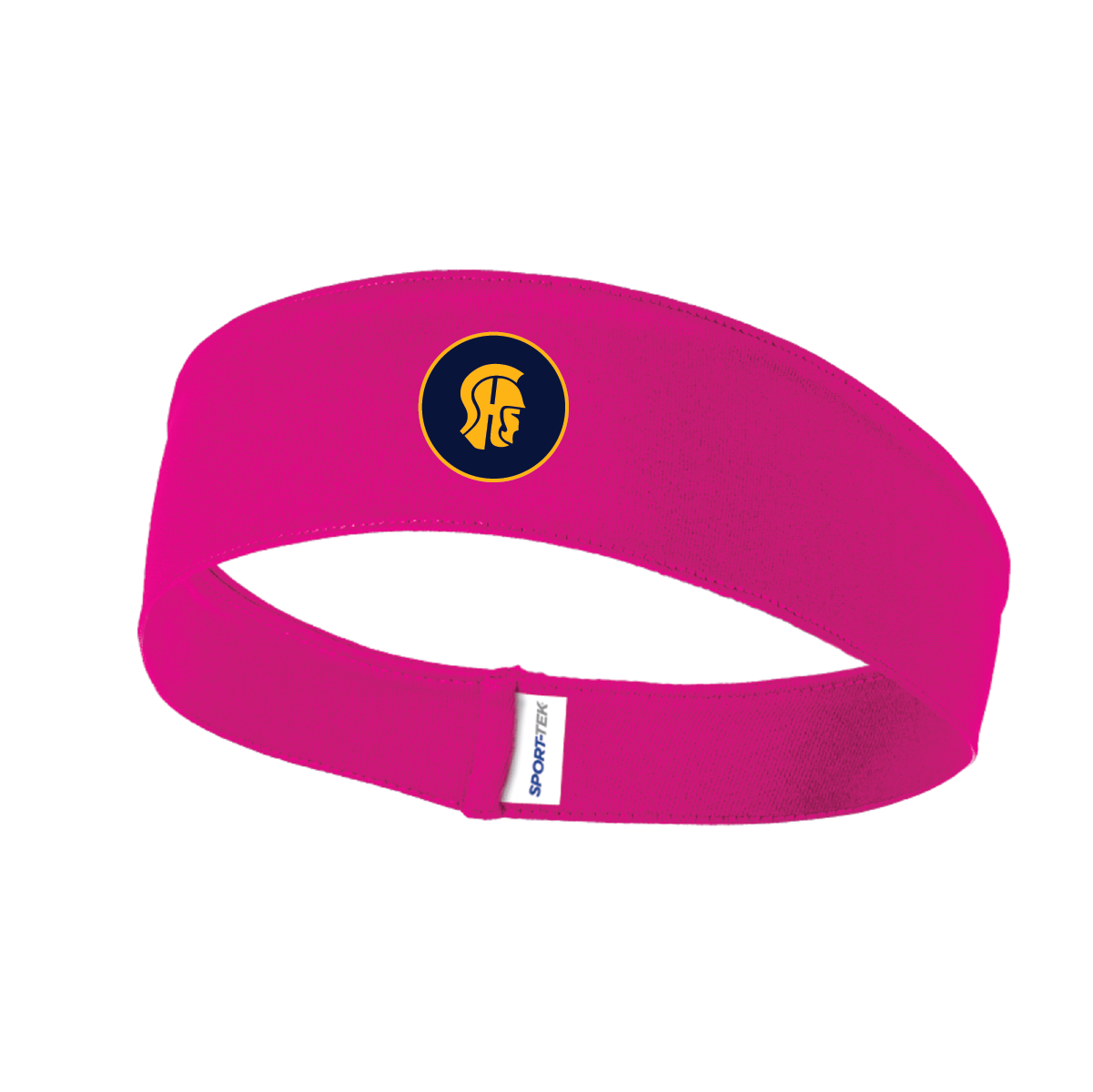 PINK Headband: SHS Trojan Head