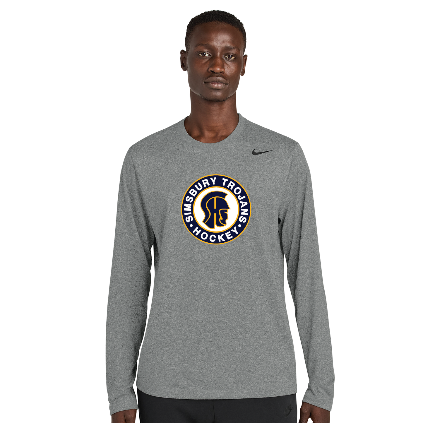 SHS Trojans Hockey: Nike Team rLegend Long Sleeve Tee. NKHQ4550