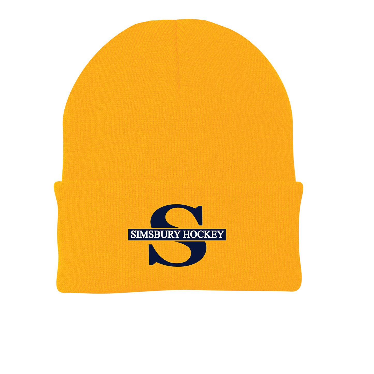 Port & Company Knit Cap: Simsbury Youth Hockey
