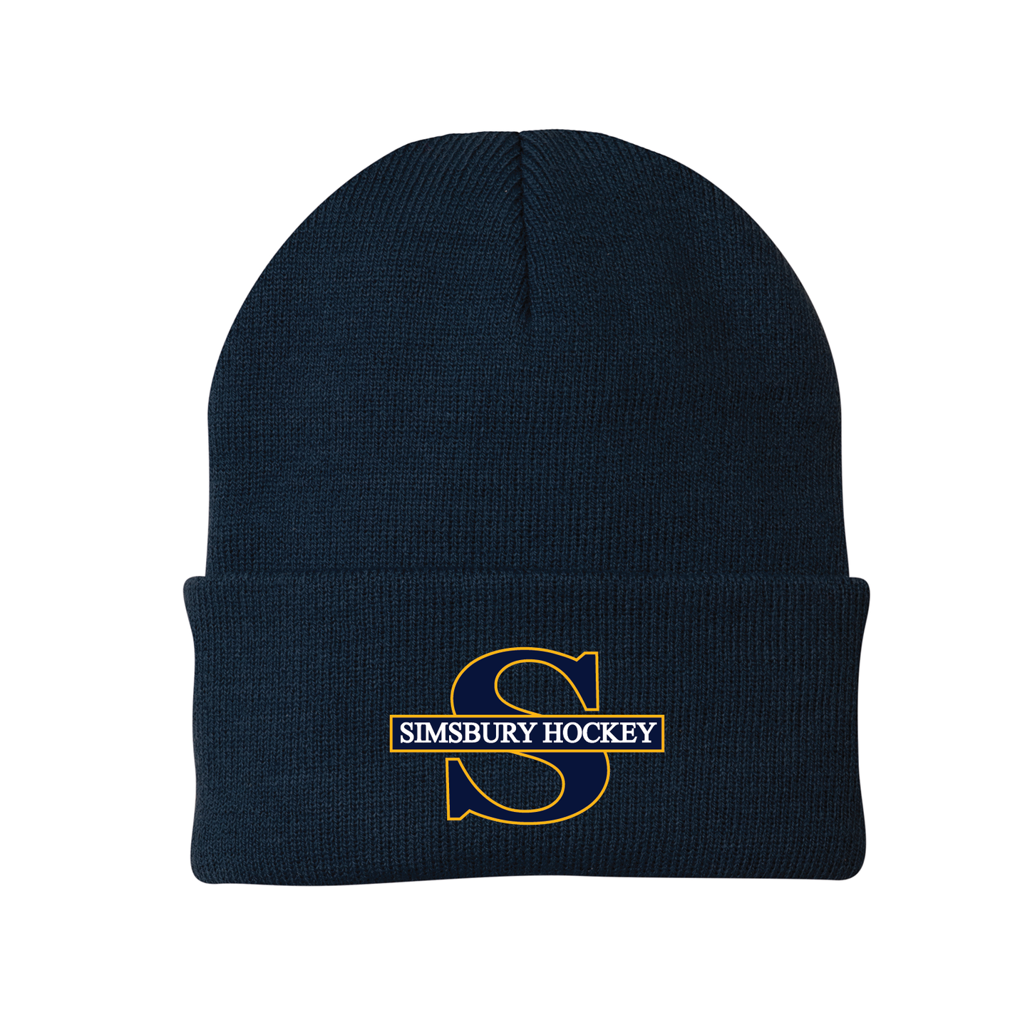 Port & Company Knit Cap: Simsbury Youth Hockey