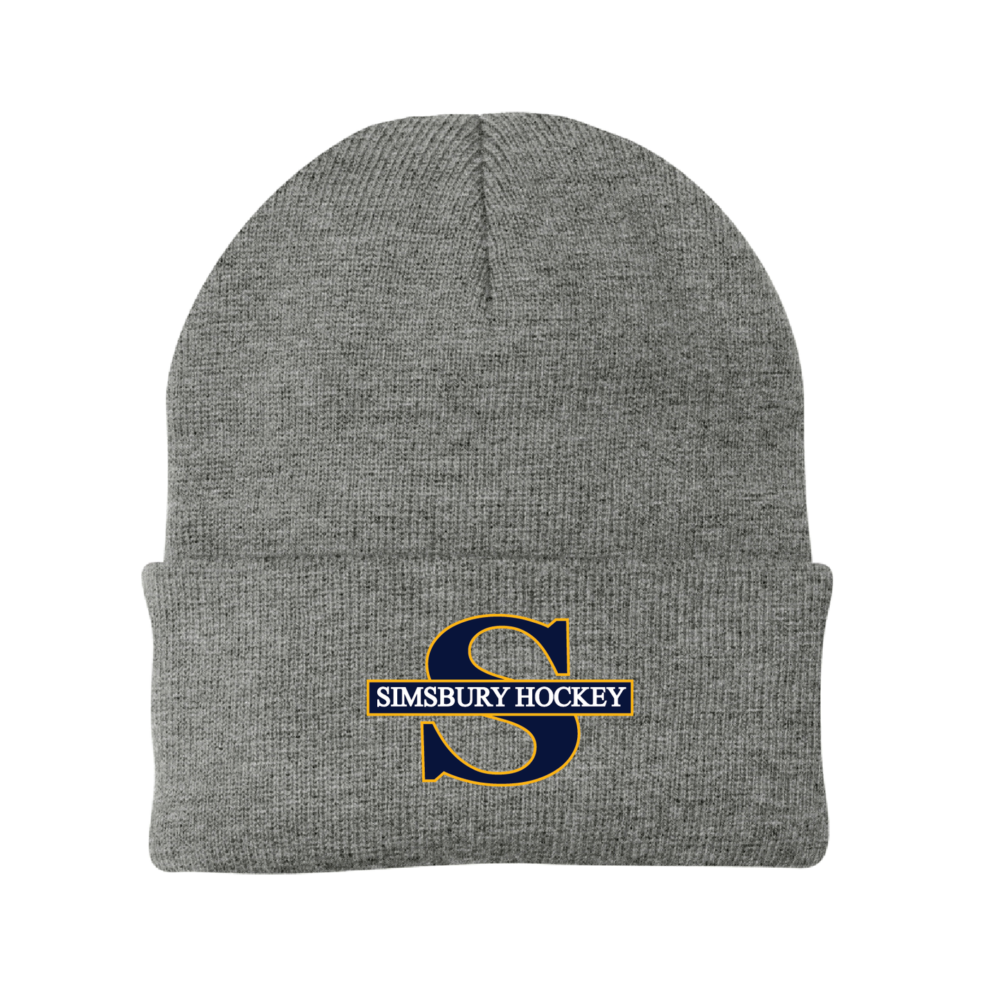 Port & Company Knit Cap: Simsbury Youth Hockey