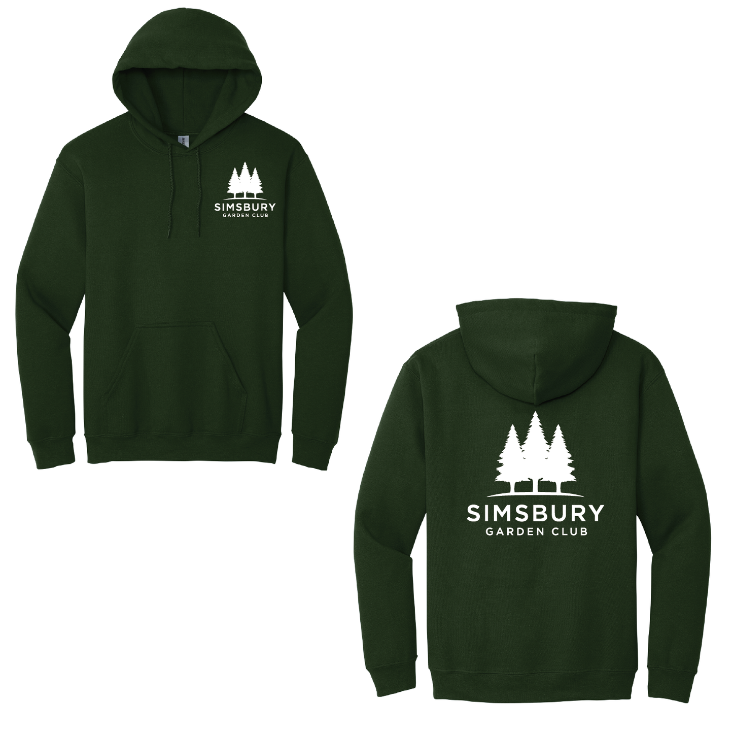 Simsbury Garden Club: Gildan 50/50 Lightweight Hoody