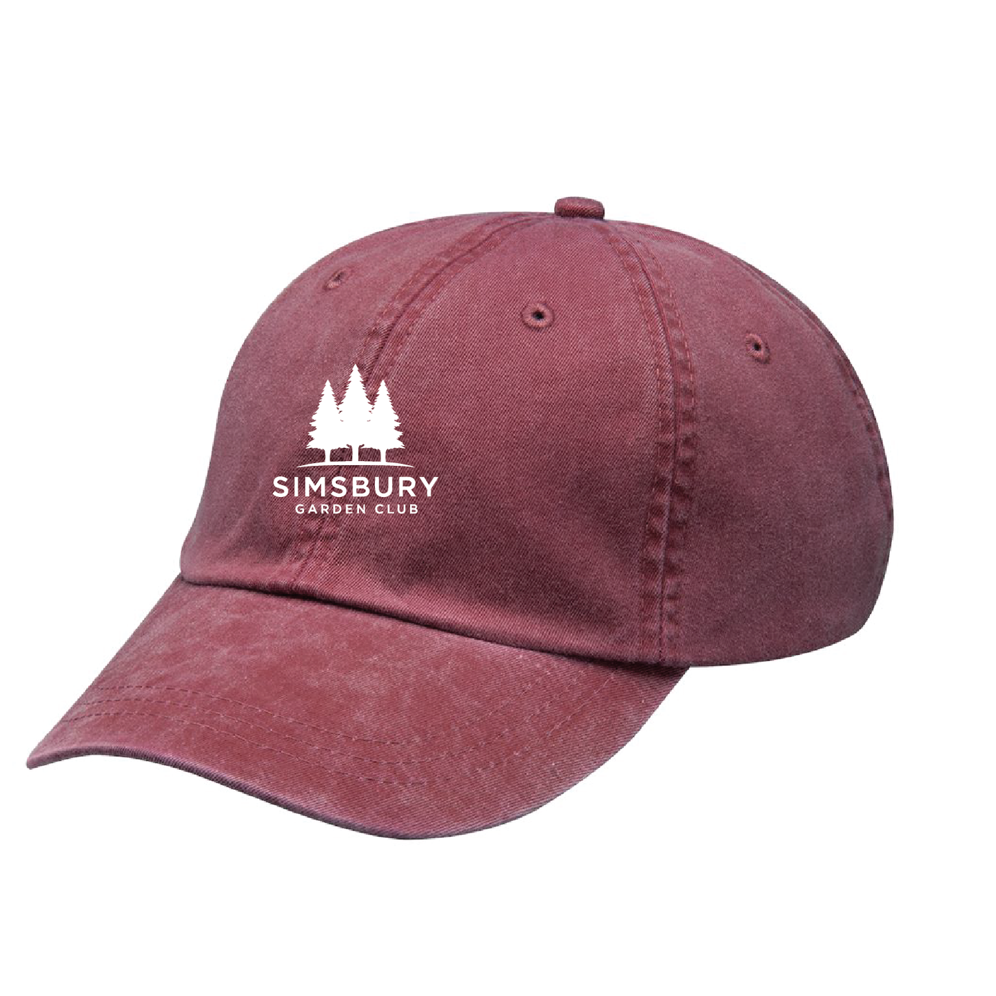 Simsbury Garden Club: Pigment Dyed Baseball Cap